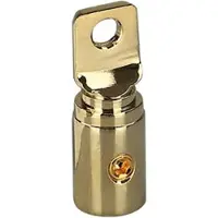ACV Ringoog verguld 35 mm 8,5 mm, Kabels + Stekkers, Goud