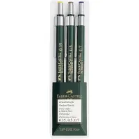 Faber-Castell vulpotlood - TK-Fine 9760 - 3-delig set - HB - FC-136030