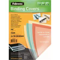 Fellowes Inbindkaft PVC Transparant Pak van 100