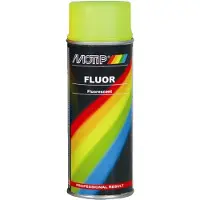 Motip Fluor Verf GEEL spuitbus 400ml