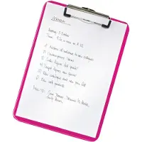Leitz klembord WOW 3971, A4, polystyreen, met ophangoog, roze