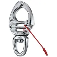 WICHARD Spinnaker Swivel Carabiner Zilver 90 mm