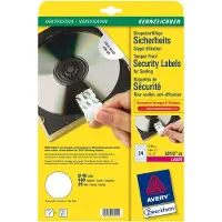 Avery Zweckform L6112-20 anti-fraude etiketten Ø 40 mm (480 etiketten)