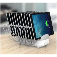 Compulocks Oplaadstation 120 Watt 2.4 A 10 uitgangsconnectoren (USB) Azië, Midden-Oosten, Europa