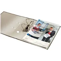 Leitz CombiFile Maxi insteekhoezen A4, glashelder PP, inklapbare perforatie