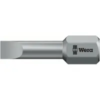 Wera Bit 800/1 TZ, sleuf, 5,5, bladdikte 0,8 mm, lengte 25 mm, 10 stuks