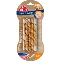 8In1 Triple Flavour sticks hondensnacks 3 verpakkingen