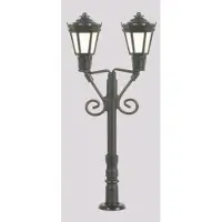Viessmann Modelltechnik N Parklantaarn Dubbel Kant-en-klaar model 6473 1 stuk(s)