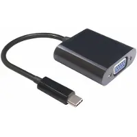 Microconnect USB3.1CVGA USB grafische adapter Zwart