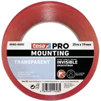 TESA Montagetape MontagepRO Transparant 66965 25 m x 19 mm - 6696...