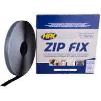 Hpx Zip fix klittenband (haak) | Zwart | 20mm x 25m - Z2025H | 12 stuks Z2025H