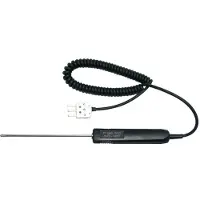Chauvin Arnoux Temperatuursensor SP13 -100 tot (Sensor), Metrologie, Zwart