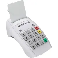 Cherry ST-2100 Contact Smart Card Terminal Wit USB Chipkaartlezer - ST-2100UG