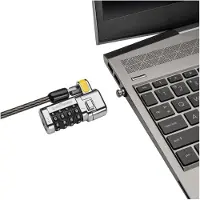 Dell 461-AAEU kabelslot zwart, roestvrijstaal 1,8 m
