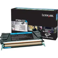 Lexmark Toner X746A1CG Cyaan