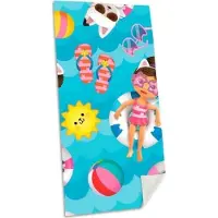 Kids Licensing Katoenen badhanddoek voor kinderen Gabbys Dollhouse
