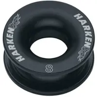 Harken Lead Ring 8 Mm Zwart