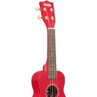 Kala Ukadelic Soprano Ukulele Cherry Bomb Red