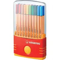 Stabilo point 88 - Fineliner 0,4 mm - ColorParade - Set Met 20 Verschillende Kleuren