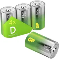 Gold Peak Industries Super Alkaline D Mono LR20 1,5V- 4 stuks D batterijen