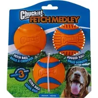 Chuckit! Fetch Medley Gen3 Medium 3 stuks