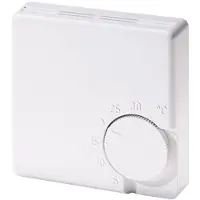 Eberle RTR Ruimtethermostaat H7.5xB7.5xD2.75cm Wit