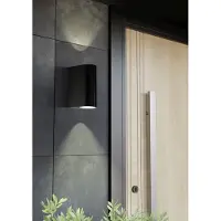 Eglo Wandlamp Scogliera-e Rond Zwart 2xgu10