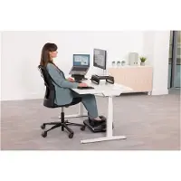 Fellowes Breyta Voetensteun In hoogte verstelbaar 490 x 360 x 98 mm Zwart