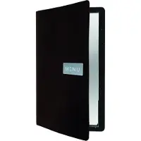 Securit RAW MENUHOUDER BRUIN 33X24,6XH,5CM A4LEDER