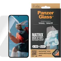 PanzerGlass Matrix D3O Ultra-Wide Screen Protector Aligner Geschikt voor Samsung Galaxy S24