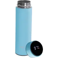 Adler AD 4506bl - Thermos met LED-touchscreen 470 ml - thermosfles - Blauw