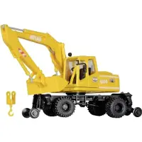 KIBRI 16312 H0 Bouwvoertuig Atlas Spoorbouw weg-rail graafmachine