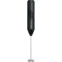 King Hoff KH1811 - Elektrische Melkopschuimer - Krachtige Opklopmotor voor Romige Schuim - RVS Whisk - Werkt op 2x AA Batterijen (niet inbegrepen)