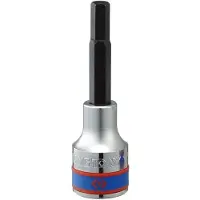 King Tony lange dopsleuteldop 1/2" zeskant 6 mm x 80 mm