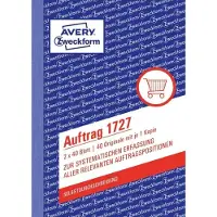 Avery Formulierenboek 'Opdrachten', A6, 2 x 40 vellen