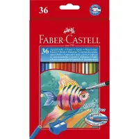 Faber Castell Classic Colour 114437 Pencil 36 Units Veelkleurig Kinderen