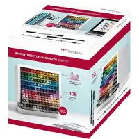 Tombow ABT Dual Brush Pen Desktop Organizer 108 stuks