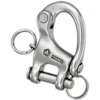 WICHARD Hr Halyard Carabiner 50 Mm Zilver 960-2000 Kg