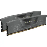 Corsair Vengeance - Geheugen DDR5 - 32 GB: 2 x 16 GB - 288-PIN - 6400 MHz / PC5-51200 - CL32 - 1.40V - Overclock PMIC - AMD EXPO - XMP 3.0 - Intel 700 & AMD 600 series - grijs