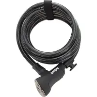 Onguard Doberman X-series 12 Mm Cable Lock Zwart 185 cm