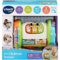 Vtech 2-in 1 Rolling Explorer Drum (950-562632) Toy Transparant Kinderen