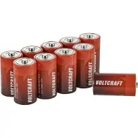 Voltcraft Industrial LR14 C batterij (baby) Alkaline 1.5 V 8000 mAh 10 stuk(s)