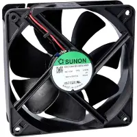 SUNON EEC0381B3-000U-A99 Axiaalventilator 12 V/DC 157.96 m³/h (l x b x h) 38 x 120 x 120 mm