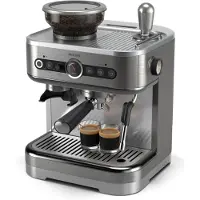 Philips Barista Brew PSA3218-01 Espresso machine met molen - Zilver