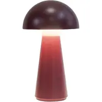 Sirius Home LED tafellamp op accu Sam bordeaux, kunststof, H. 28 cm, IP54 Sam, dimbaar, rood, Kunststof, Scandinavisch