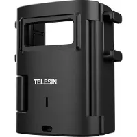 Telesin Multi-function Expansion Frame voor DJI Pocket 3 - Met Cold Shoe & Statiefaansluiting - Magnetische Basis voor DJI Handgrepen - Aluminium
