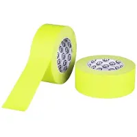 Hpx 3M Gaffer tape - Sterke hechting - Makkelijk afscheurbaar - Fluorescerend geel - 50mm x 25m