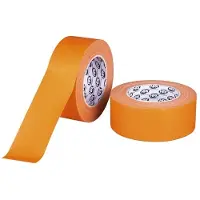 Hpx Gaffer tape - Sterke hechting - Makkelijk afscheurbaar - Fluorescerend oranje - 50mm x 25m