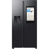 Samsung Series 9 RS90F67BEF, Vrijstaand, Amerikaanse deur, Zwart, 2 deur(en), Premium Black Steel, 36/64