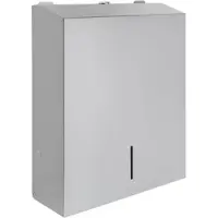 Sapho Papieren handdoekdispenser 285x370x105mm, RVS mat